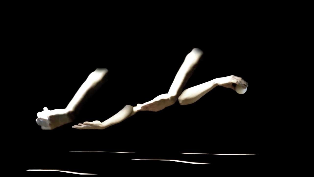 Ballettstunde (Videoinstallation von lena Kögl und Georg Pelzer)